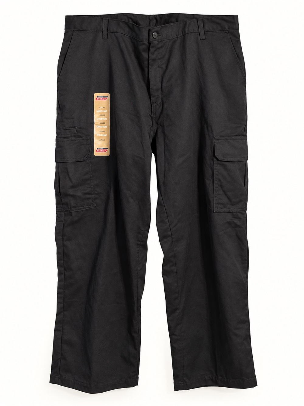 Genuine Dickies FLEX Black Cargo Pants — Men’s 44x30 — New With Tags